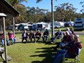 Morning tea on the waterfront