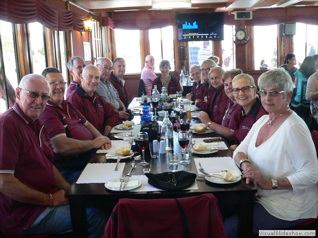 Lunch on the Captain Proud at Murray Bridge
