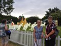 In front of "Christmas Around the World"