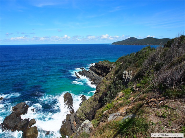 ...rugged coast...